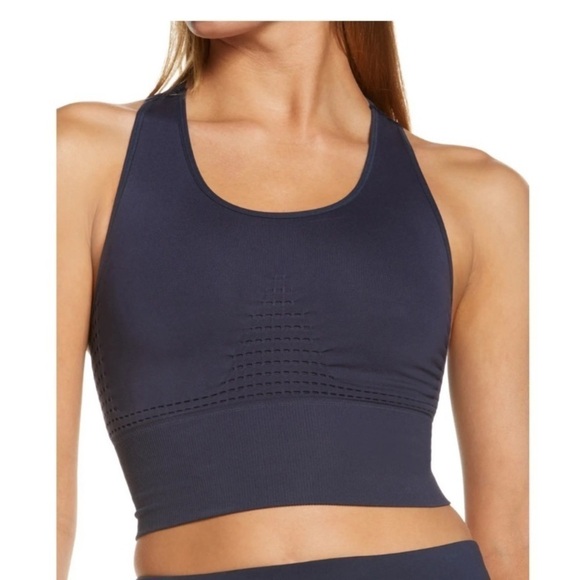 Sweaty Betty Stamina Bra Small blue gray Green size M spot bra - Picture 8 of 15